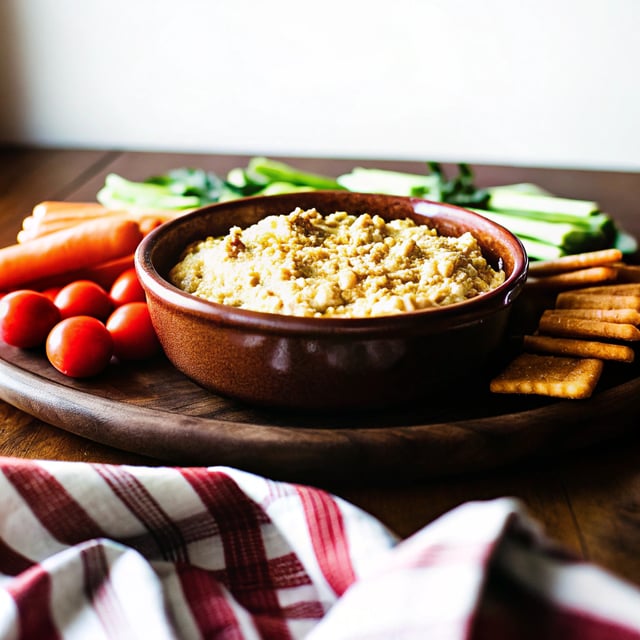 Garlicky Artichoke & Butter Bean Dip