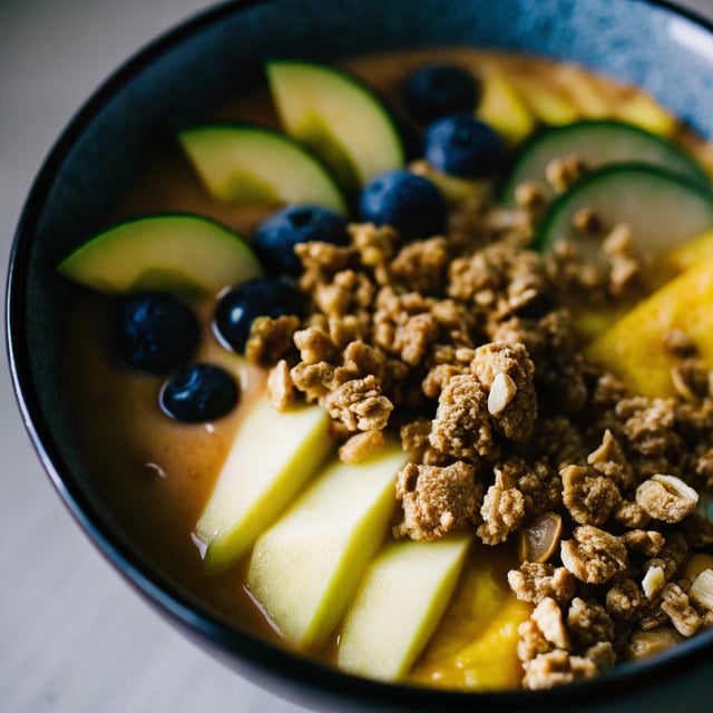 Ginger, Mango & Lemon Smoothie