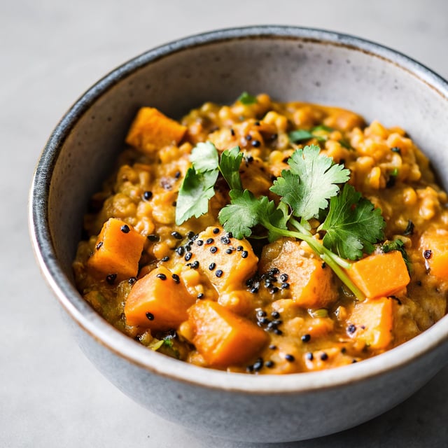Golden Sweet Potato Dhal
