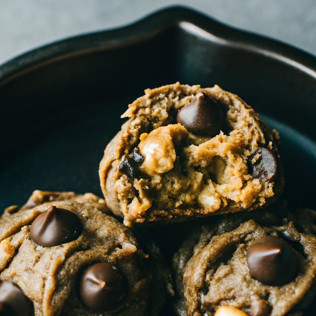 Gooey Peanut Butter Cookie Dough Bites