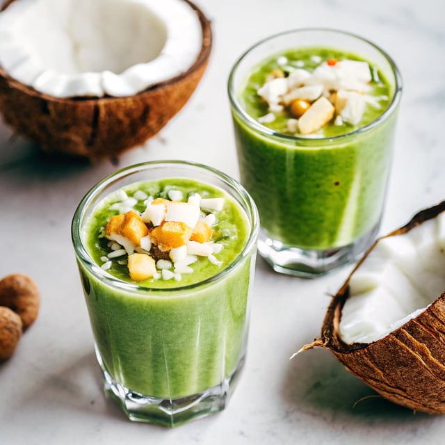 Green Coconut Smoothie