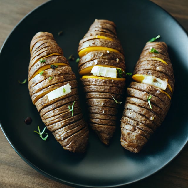 Hasselback Sweet Potatoes