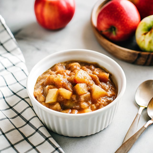 Hot Apple Compote