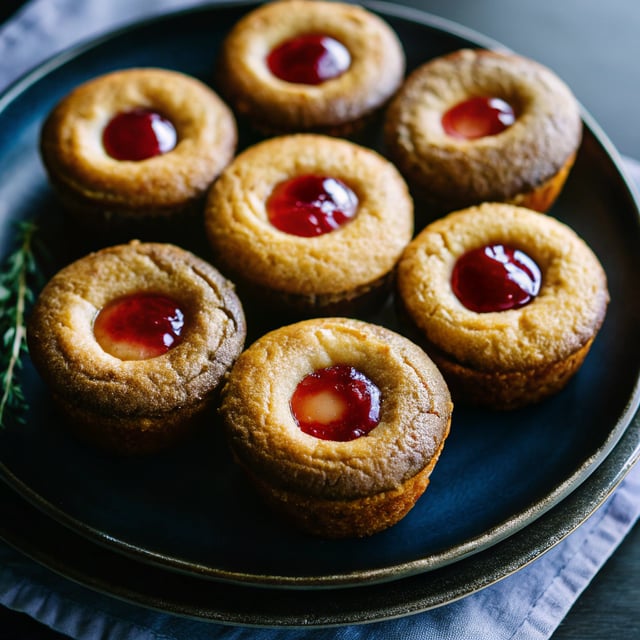 Jammy Almond Cakes