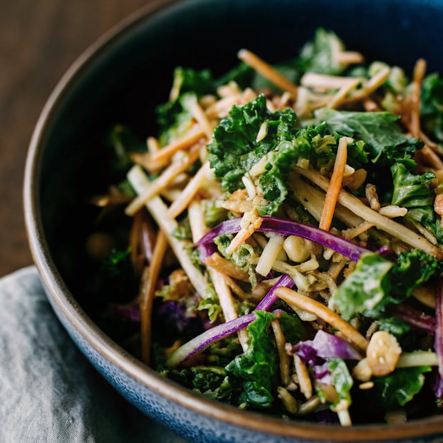 Kale & Sprout Winter Slaw