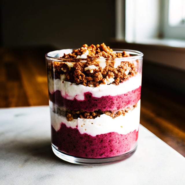 Layered Breakfast Smoothie