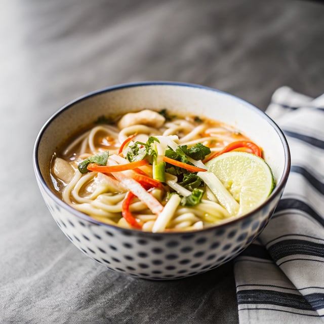 Lemongrass & Ginger Miso Noodle Soup
