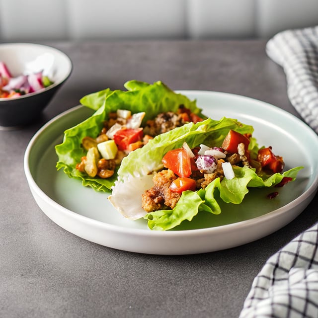 Lettuce Salsa Wraps