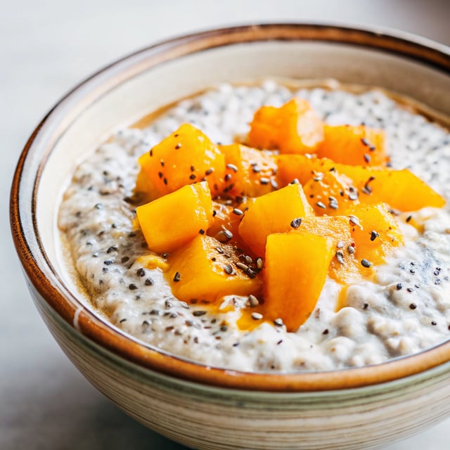 Mango Chia Pudding