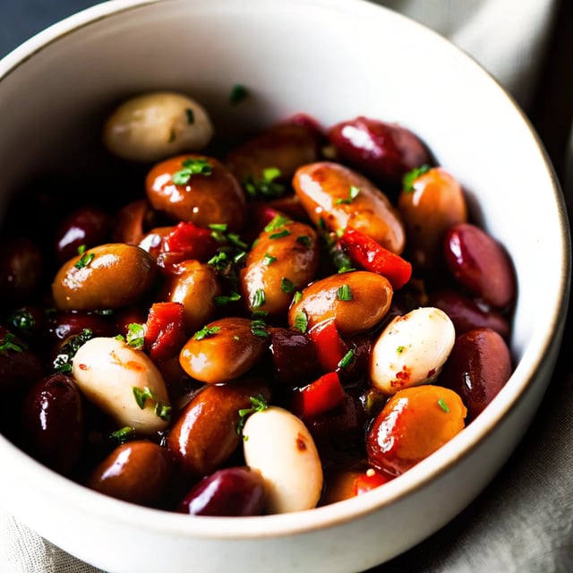 Marinated Butter Beans