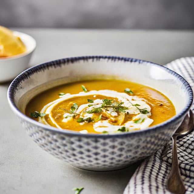 Masala Roasted Squash Soup