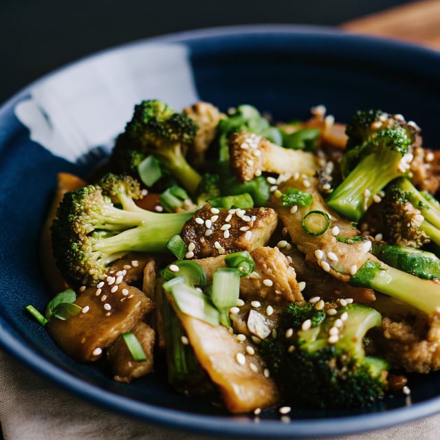 Miso Broccoli Stir-Fry