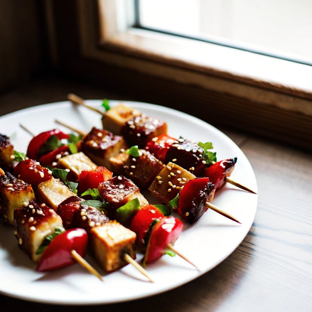 Miso Sesame Skewers