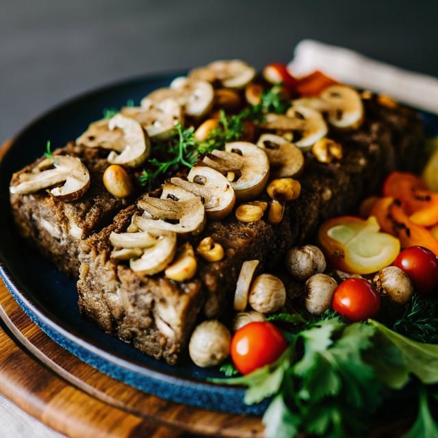 Mushroom Nut Roast
