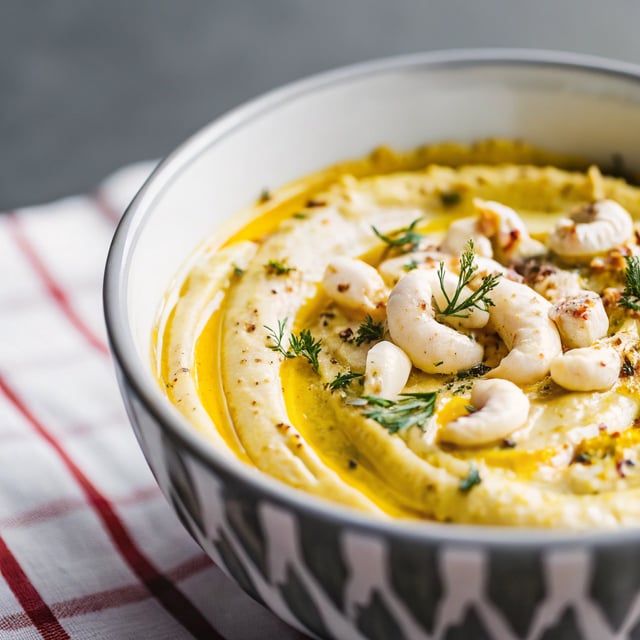 Mustardy Cashew Cream