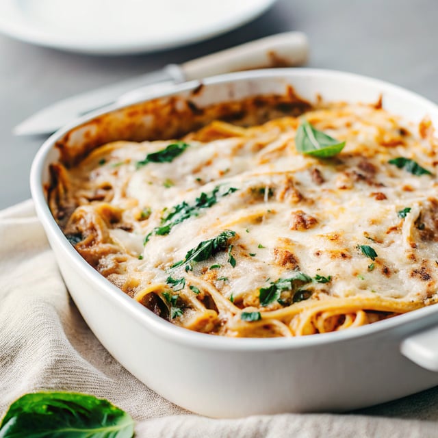 One-Pan Creamy Spinach Pasta