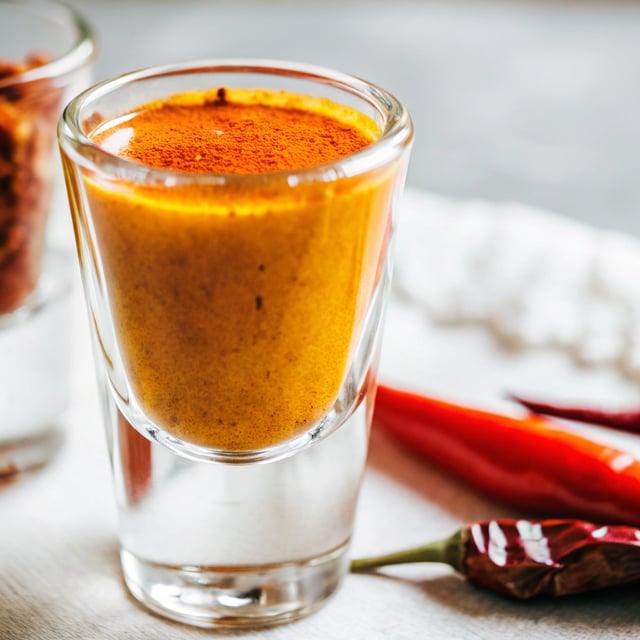 Orange, Turmeric & Cayenne Pepper Shot