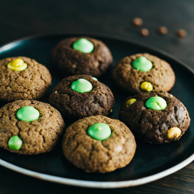 Peanut Butter & Pistachio Cookies