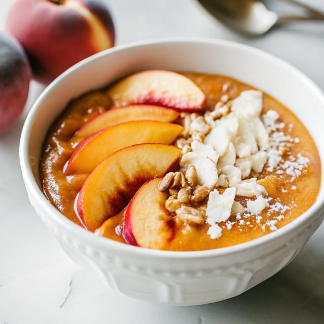 Perfect Peach Smoothie