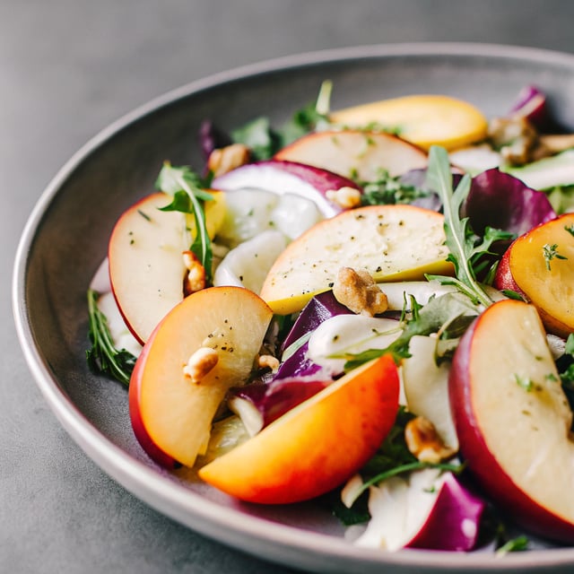 Pickled Peach Salad