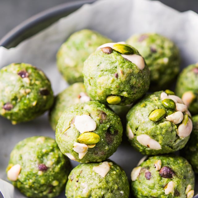 Pistachio Matcha Energy Balls