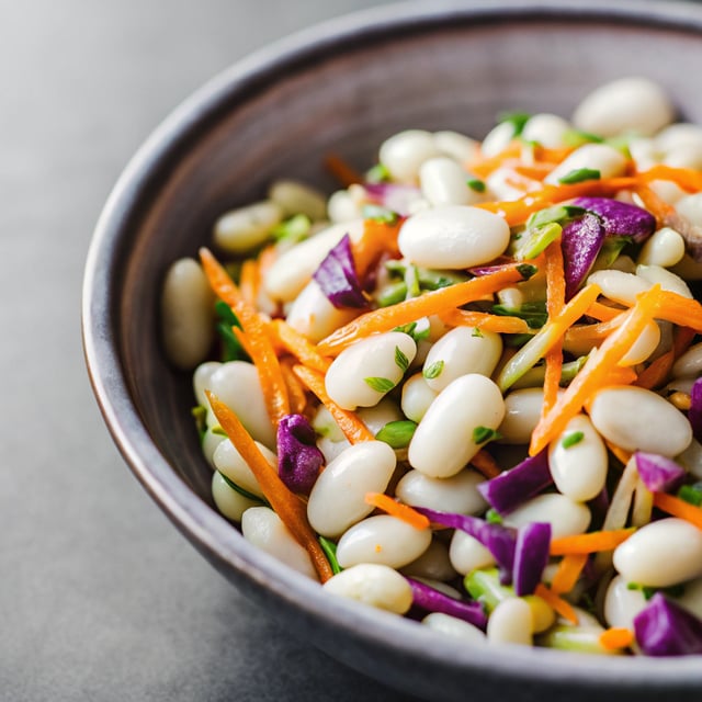 Quick Butter Bean & Carrot Salad