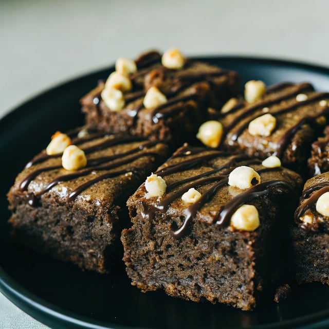 Raw Date & Hazelnut Brownies