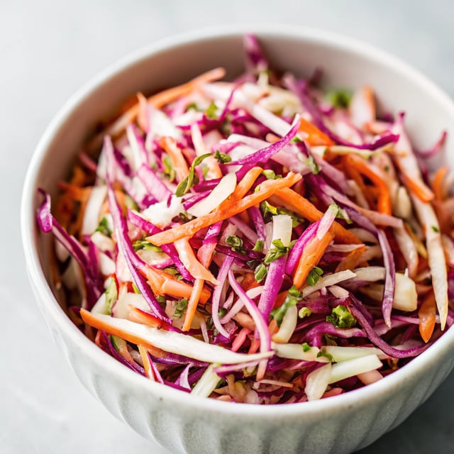 Red Cabbage Slaw
