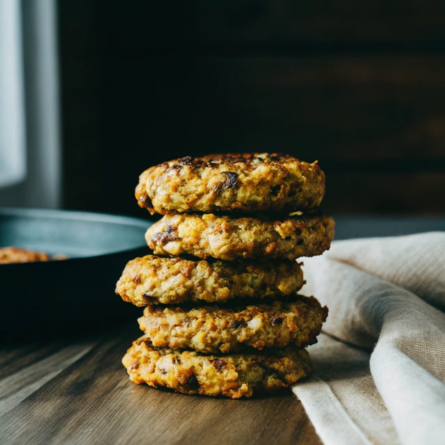 Red Lentil Fritters