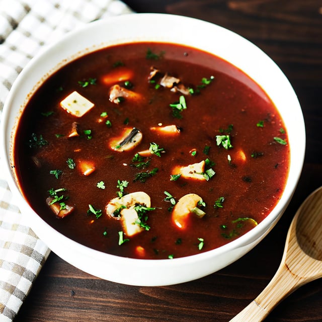 Rich Mushroom Soup