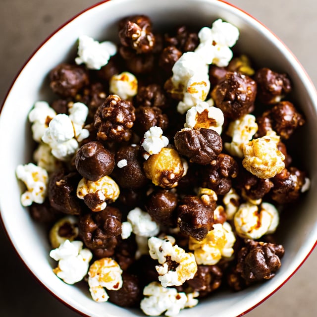 Salted Chocolate Popcorn