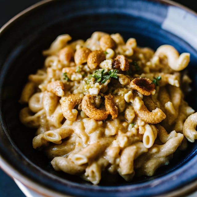 Simple Cashew Mac & Cheese
