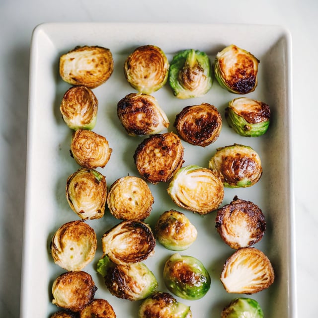 Simple Roasted Brussels Sprouts