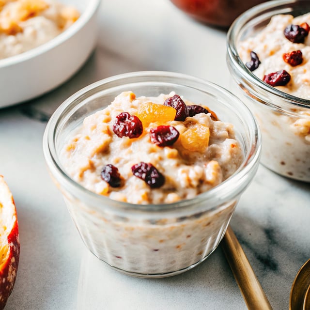 Simple Vanilla Overnight Oats