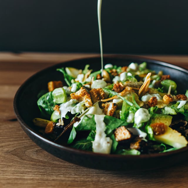 Speedy Green Goddess Salad