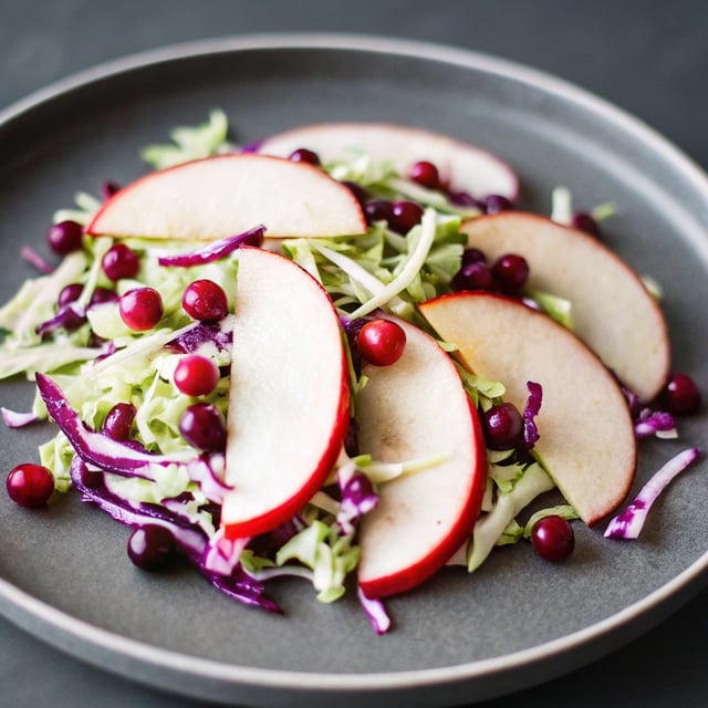 Spiced Apple & Cranberry Cabbage