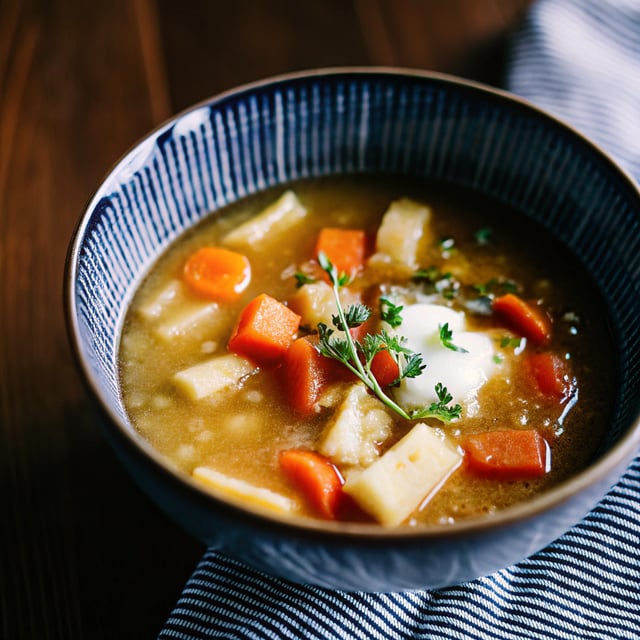 Spiced Carrot & Parsnip Soup
