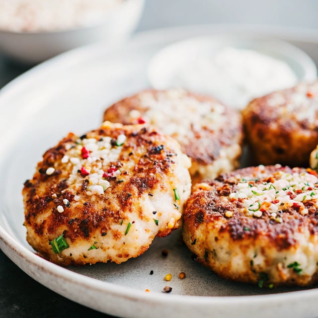 Spiced Pea, Potato & Chickpea Fritters