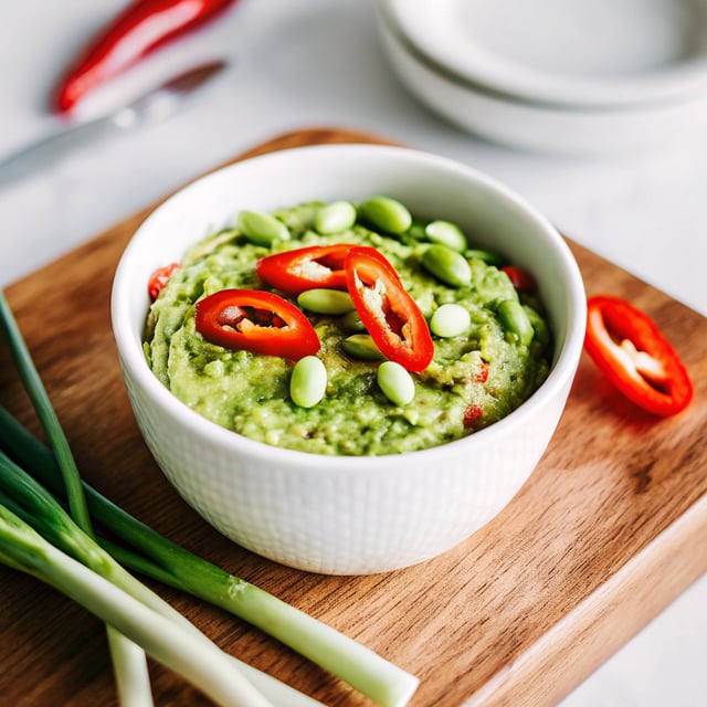 Spicy Edamame Dip