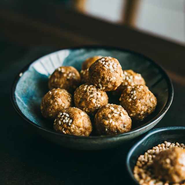 Sticky Tahini Bites