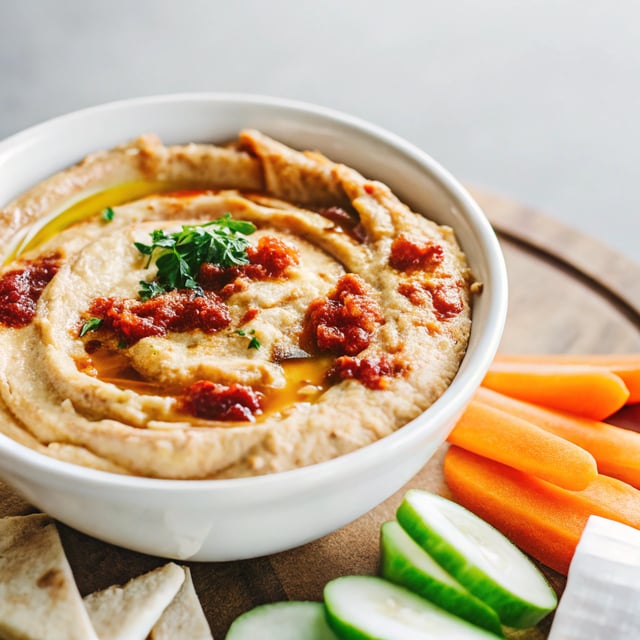 Sun-dried Tomato Hummus