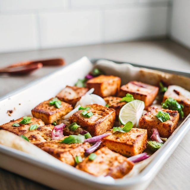 Tandoori Tofu Traybake