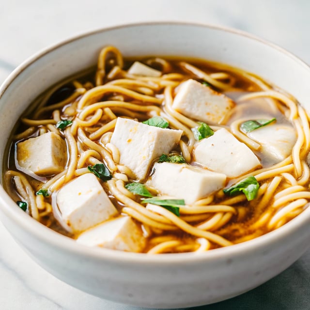 Tofu Noodle Bowl