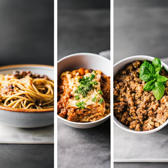 Walnut & Lentil Ragu - 3 Ways