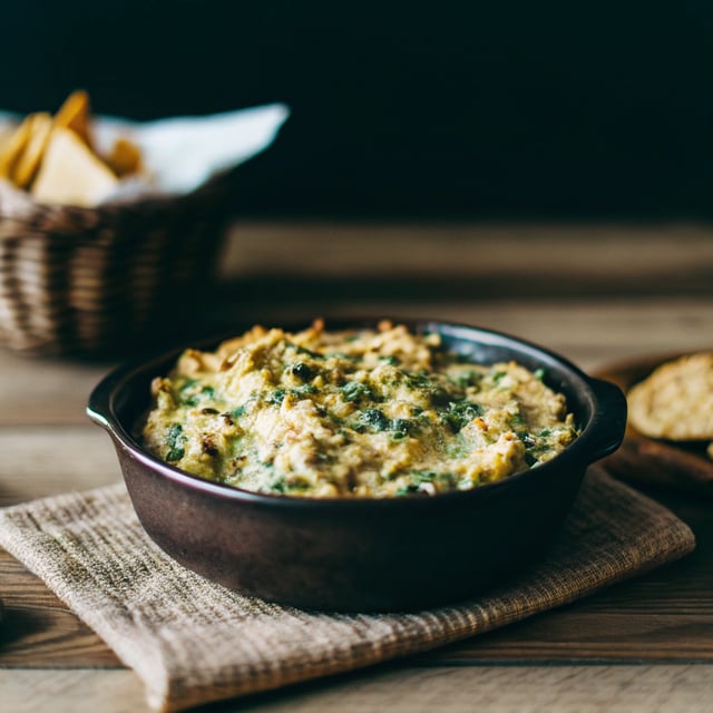 Warm Spinach & Artichoke Dip
