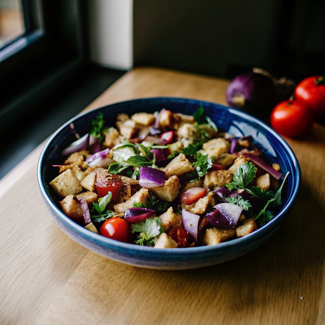 Winter Roots Panzanella