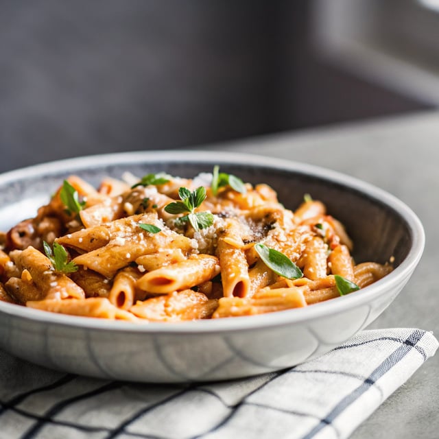 Spicy Vodka Sauce Pasta