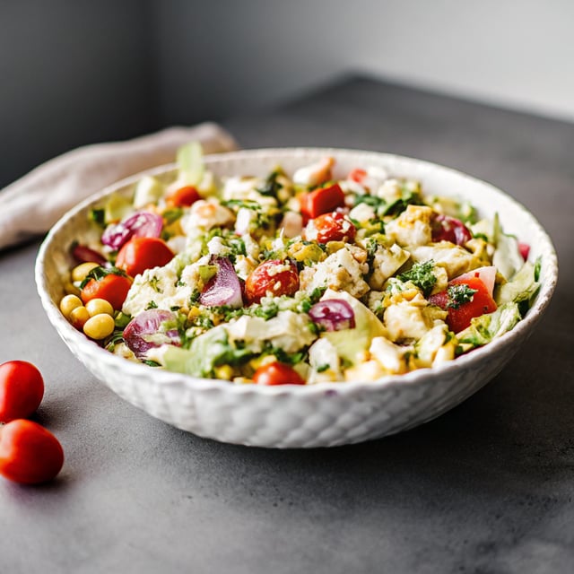 “Clean Out The Fridge” Chopped Salad