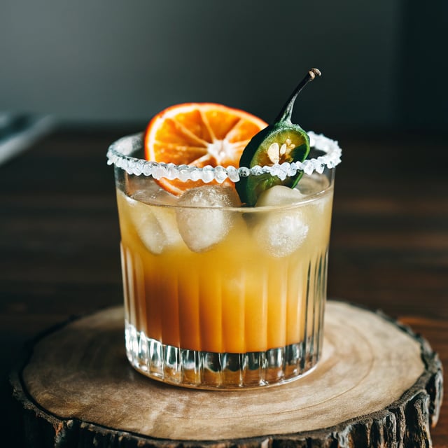 Clementine-Jalapeño Margarita