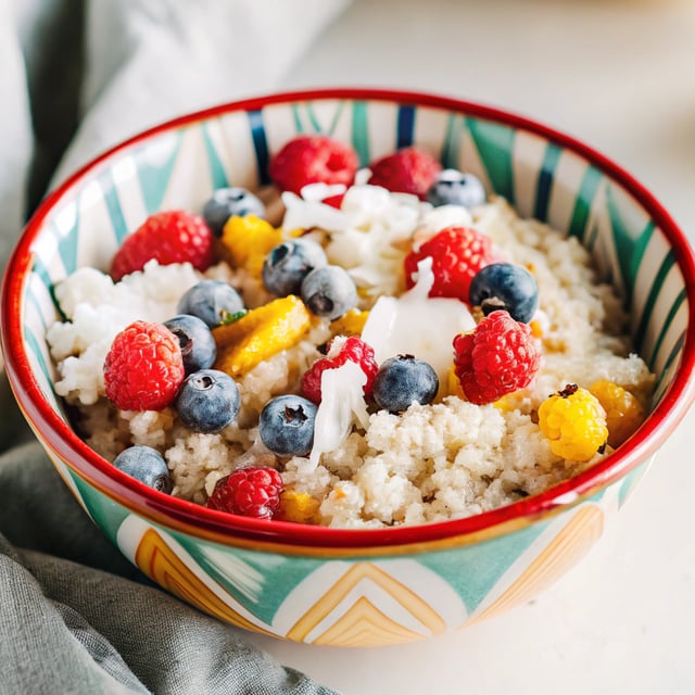 Coco-Berry Quinoa Bowls